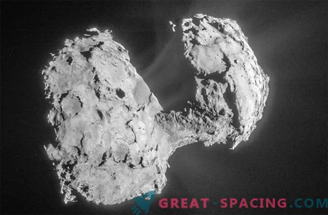 Comet Churyumov / Gerasimenko võib koosneda veerisest