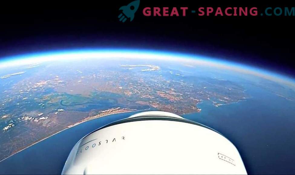 Video: Stratospheric ball saadab raketi kosmosesse