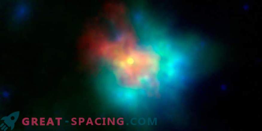 Mitme laine pilt supernova jäänusest