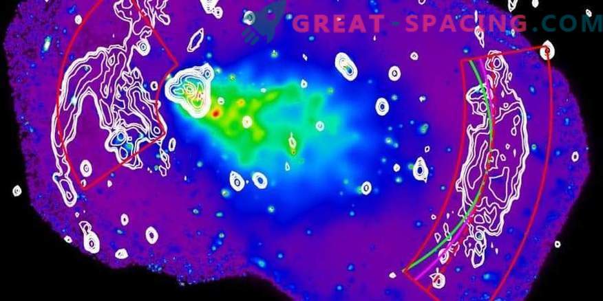 Galaktiliste klastrite liitmine võimaldab meil uurida elektronide kiirendust