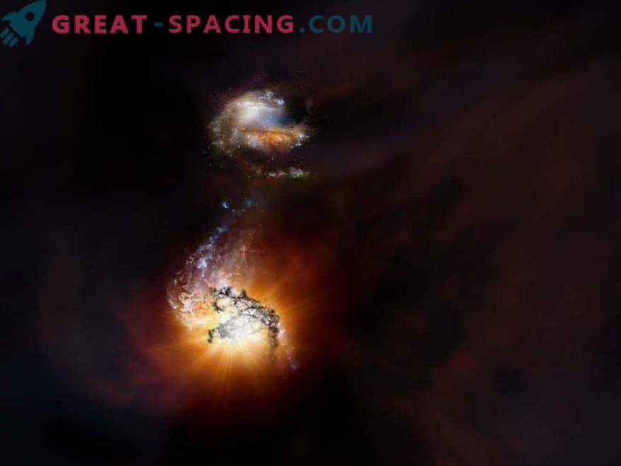 Star fusion kuvab galaktilist duetti