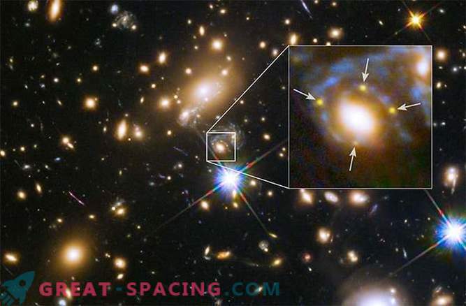 Hubble näitas nelja vana supernova peegeldust