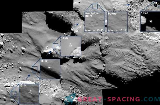 Rosetta tabab Phili sõitu komeetil.
