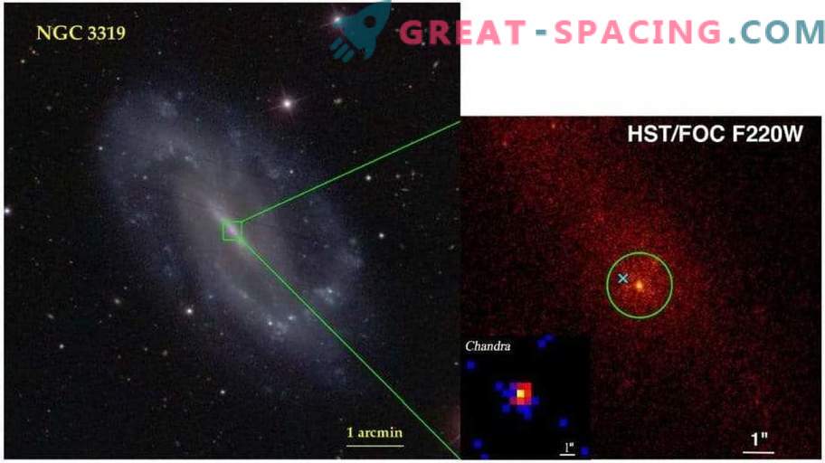 Kas galaktikas NGC 3319 on haruldane must auk?