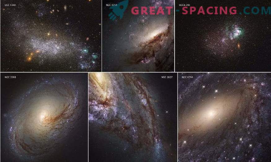 Teadlased on avaldanud täieliku ülevaate lähedalasuvate galaktikate UV-valgusest