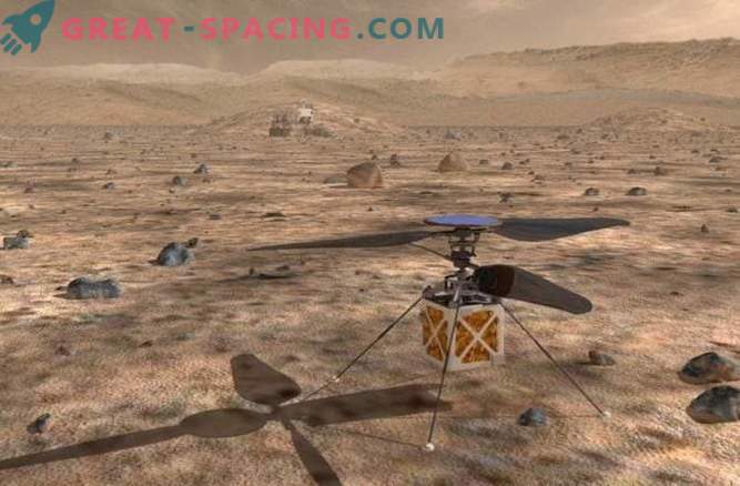 Järgmine rover võib olla varustatud helikopteriga