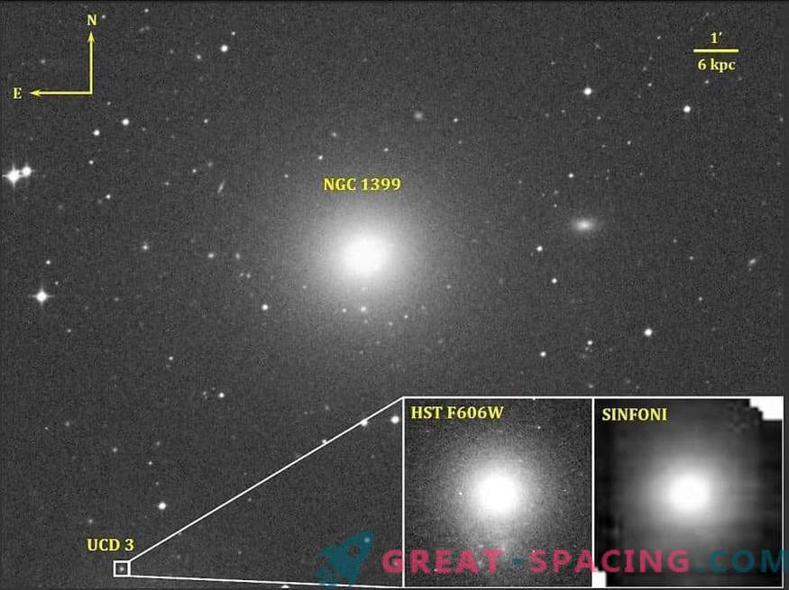 Supermassive must auk ultrakompaktses kääbus galaktikas