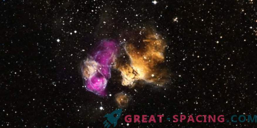 Tähe hävitas supernova plahvatus