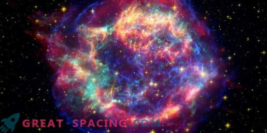 Supernova võib jätta meteoriididele märke
