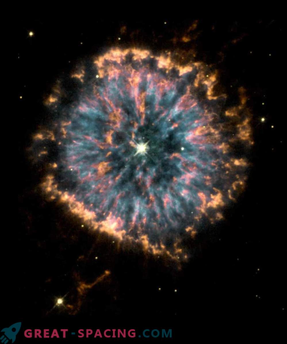 Supernova jääk, millel on võimas soojuskiirgus