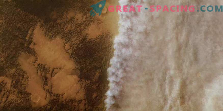 Fotod kosmosest: Marsi tolmu torm