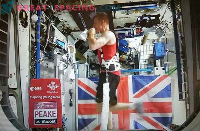 Inglise astronaut sõitis 60 000 miili Londoni maratoniga.