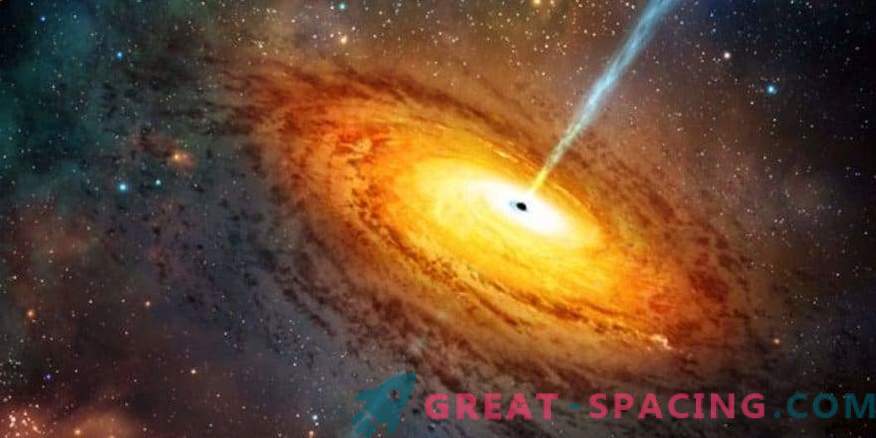 Väikestest galaktikast pärit mustad augud võivad tekitada gammakiire