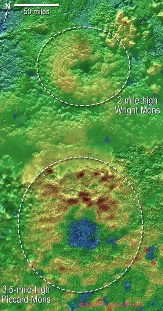 Kummalised Pluto mäed võivad olla jäävulkaanid