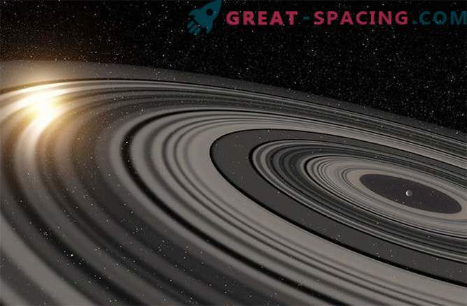 Hiiglaslik ringisüsteem exoplanets'i ümber