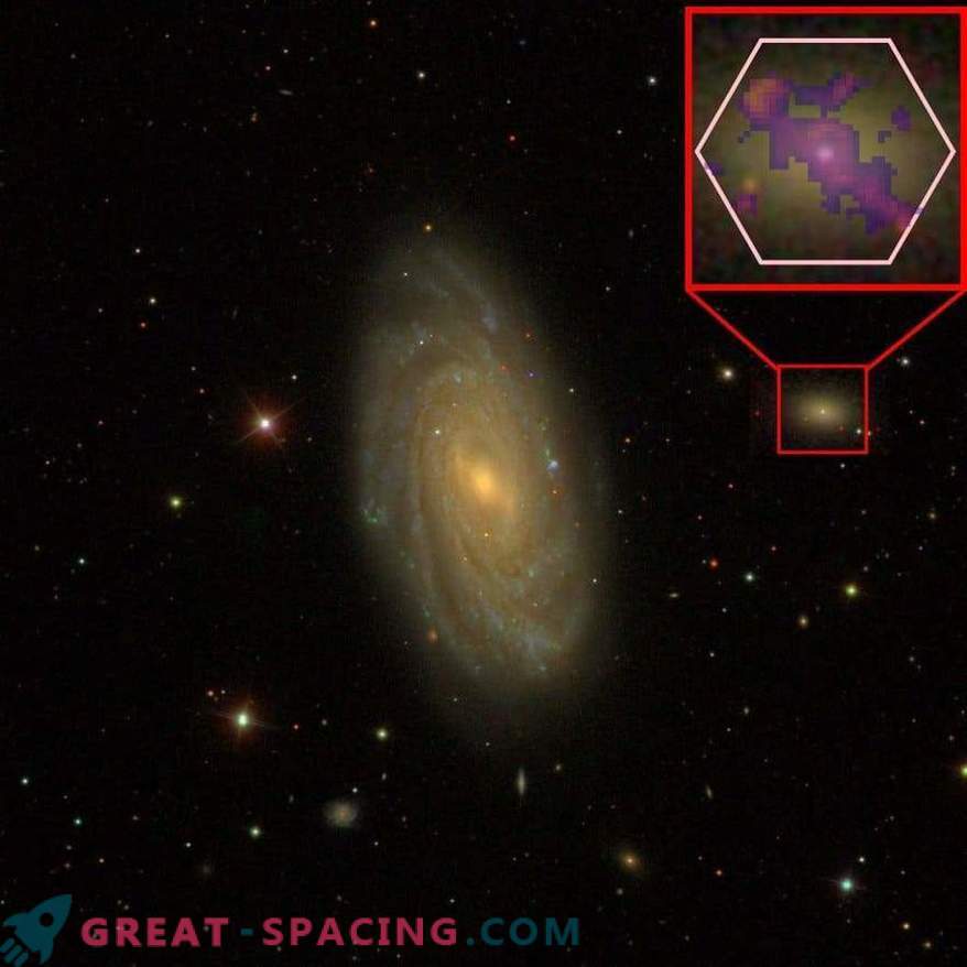 Must auk avab väikeste galaktikate arengu saladused