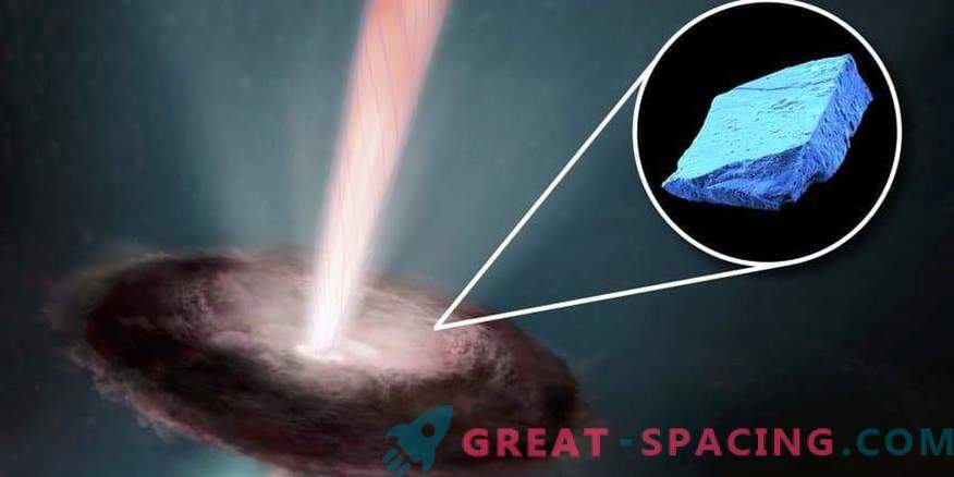Sinised kristallid meteoriidides paljastavad päikese mineviku.