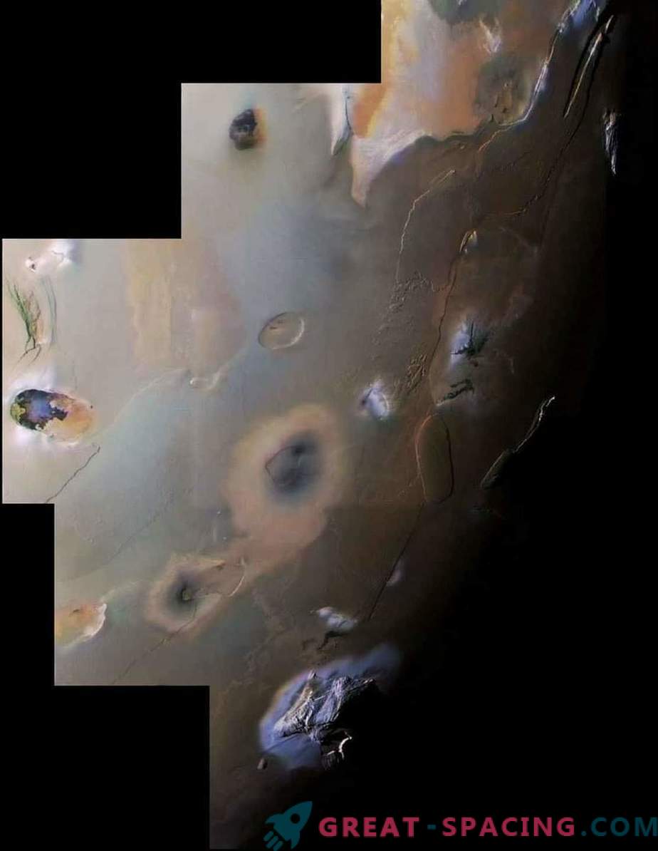 Comment se forment les montagnes sur Io?