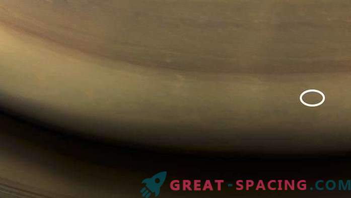 Cassini kukkumise täpne asukoht