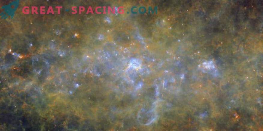 Tähtede intensiivne moodustamine Westerhoutis 43