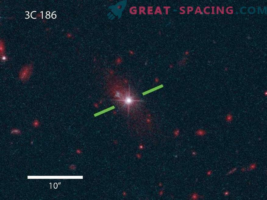 Supermassive must auk põgenes galaktikast 3C186