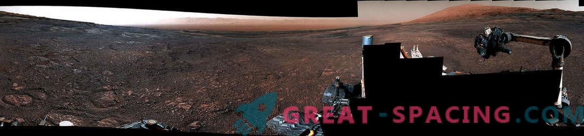 Uus video Marsist: rover Curiosity lahkub Vera Rubini tagaküljelt