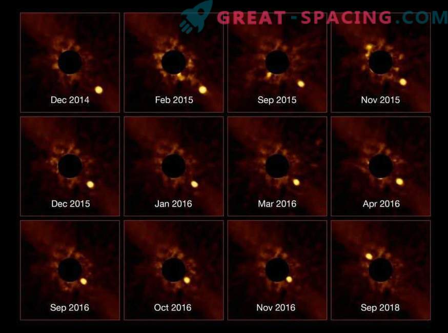 Exocoms spin ümber vastsündinud tähe süsteemi