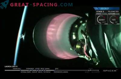 SpaceX tegi viienda katse Falcon-9 raketi maandamiseks.
