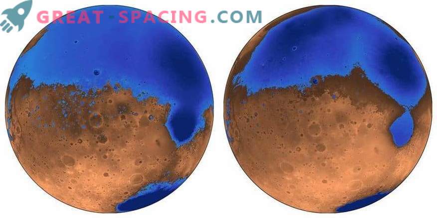 Marsi ookeanid võivad moodustada varakult