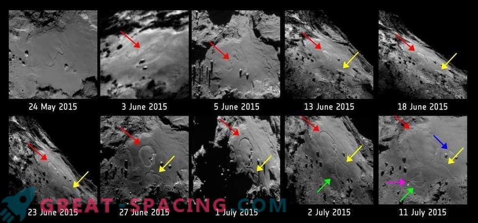 Rosetta jätkab komeetide 67P / Churyumov-Gerasimenko uurimist