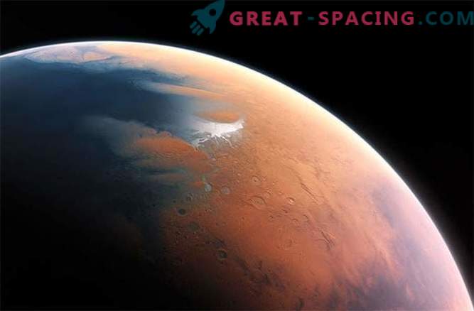 Iidsetel aegadel aurus Marsi pinnast suur ookean kosmosesse.