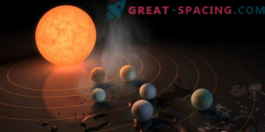 How did 7 planets form around TRAPPIST-1?