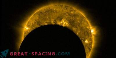 Vaade kosmosest: osaline päikesevarjutus