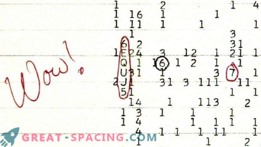 Kas SETI teadlased said 1977. aastal välismaalase signaali