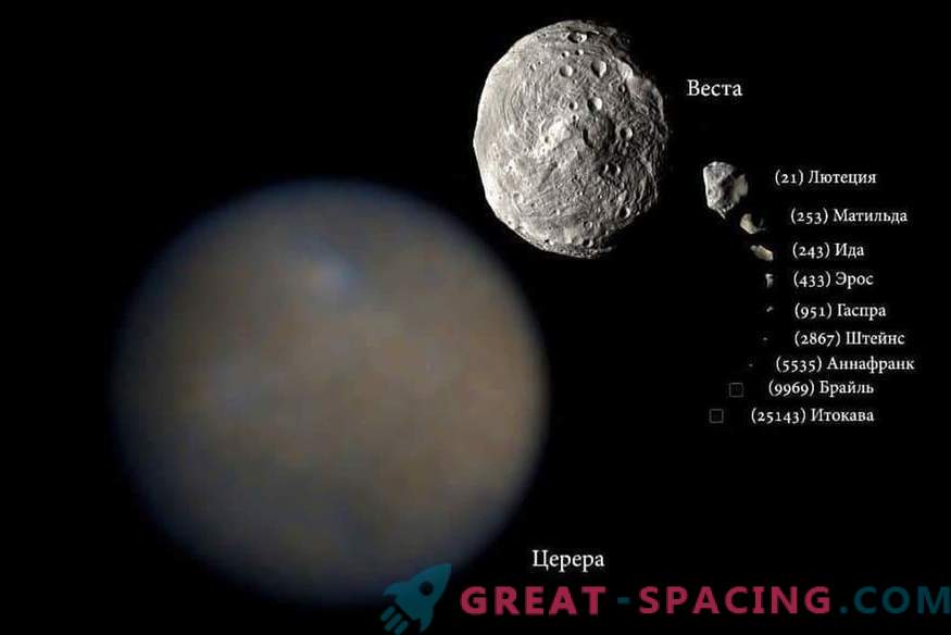 Ceres: suurim asteroid ja väikseim kääbus planeet