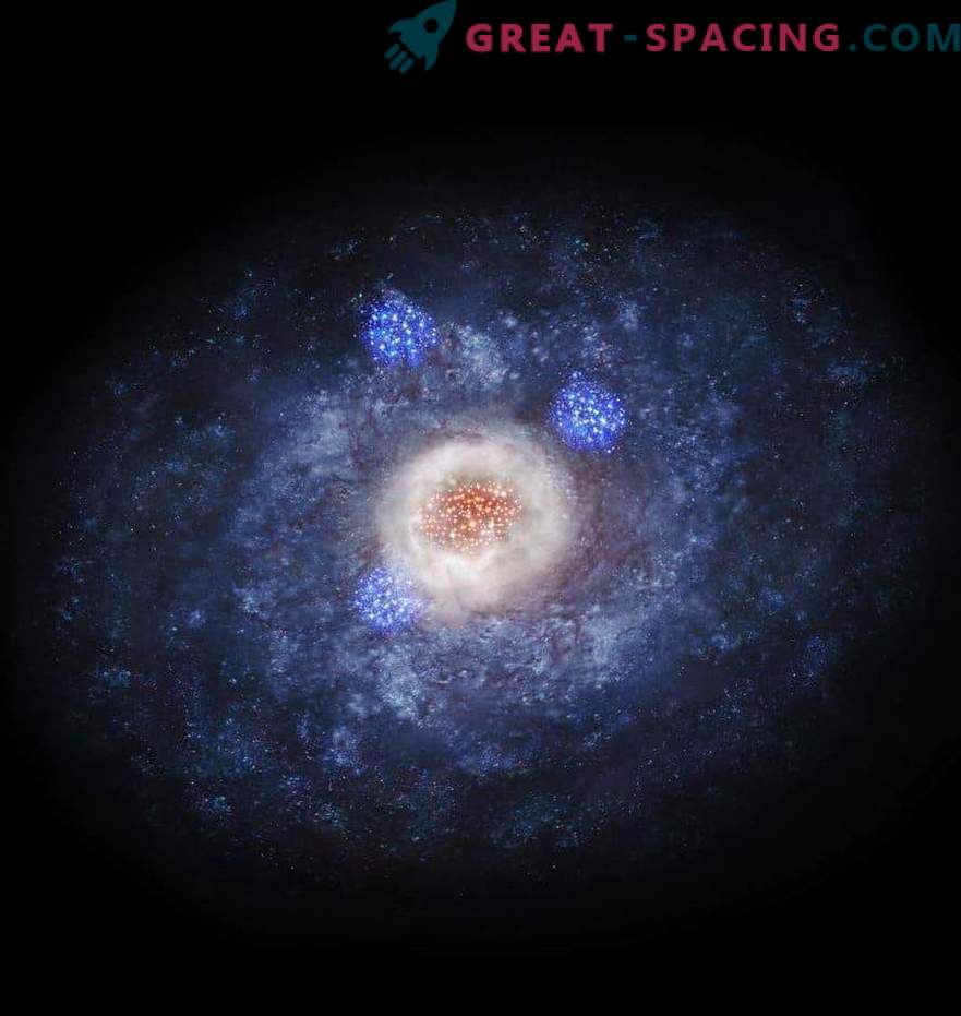 Plahvatusohtlik tähtkuju muudab galaktilist vormi