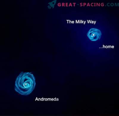 Andromeda galaktika suurust käsitlevad uued andmed