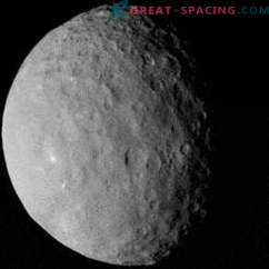 Heledad laigud Ceres pinnal võivad olla jäägeiserid.