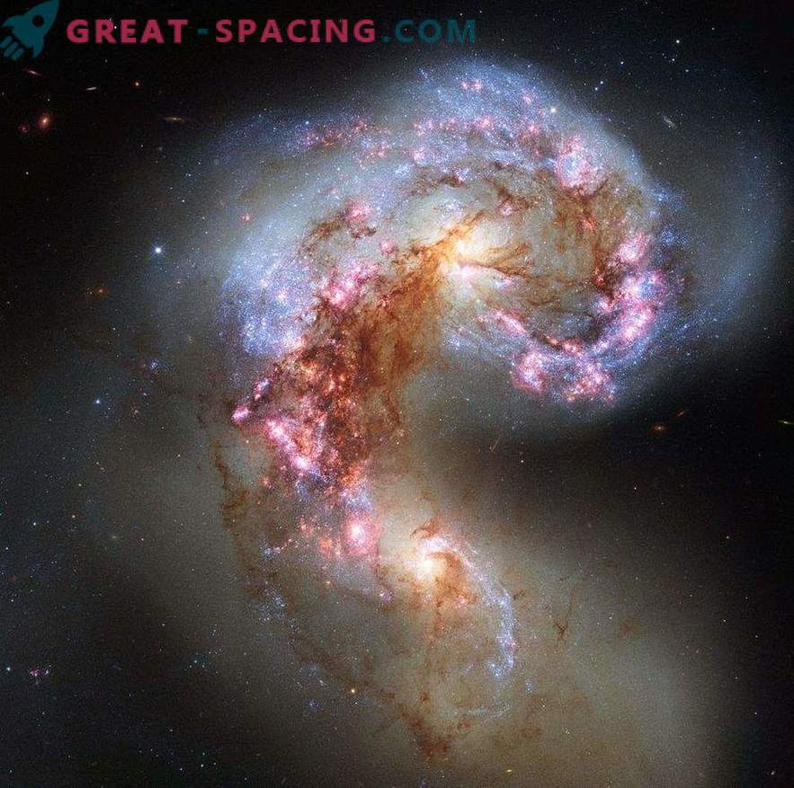 Gaasi raputamine galaktika kokkupõrkel