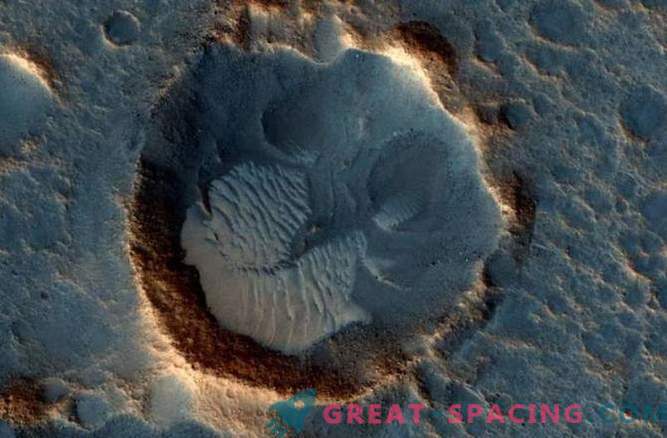 Marsi asukoht vastab NASA piltidele.