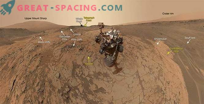 Uudishimu tegi Marsil uue selfie