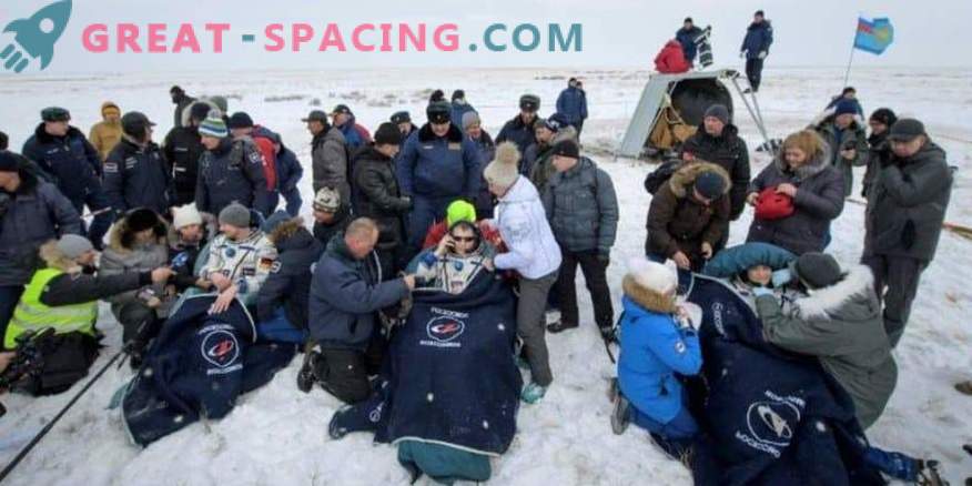 Astronaudid tulid ISSist Maale tagasi