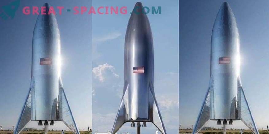 Ilon Musk demonstreerib Marsi raketi prototüüpi