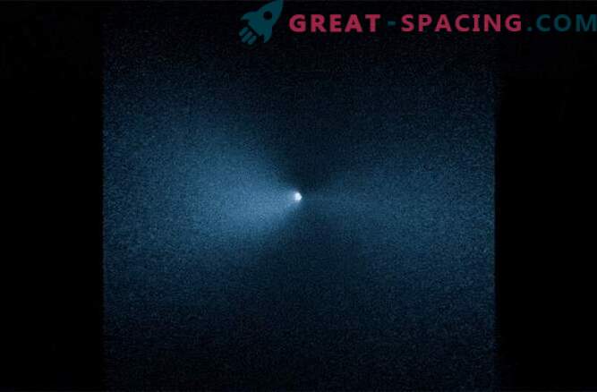 Hubble nägi komeeti pöörlemist pärast selle läbimist