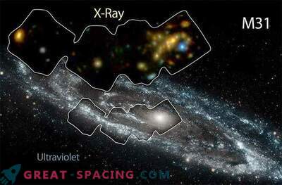 Andromeda galaktikat kuumutatakse röntgenkiirte ahjude abil